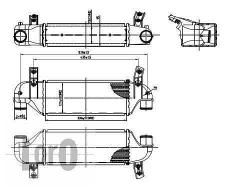 LORO Starpdzesētājs 017-018-0004