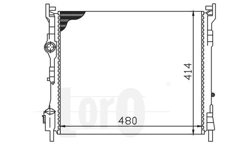 LORO Radiators, Motora dzesēšanas sistēma 042-017-0042