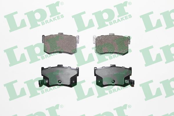 LPR Комплект тормозных колодок, дисковый тормоз 05P079
