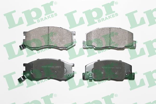 LPR Комплект тормозных колодок, дисковый тормоз 05P1021