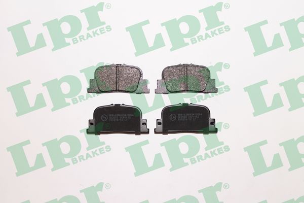 LPR Комплект тормозных колодок, дисковый тормоз 05P1112