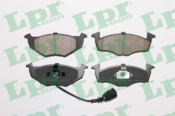 LPR Комплект тормозных колодок, дисковый тормоз 05P1120