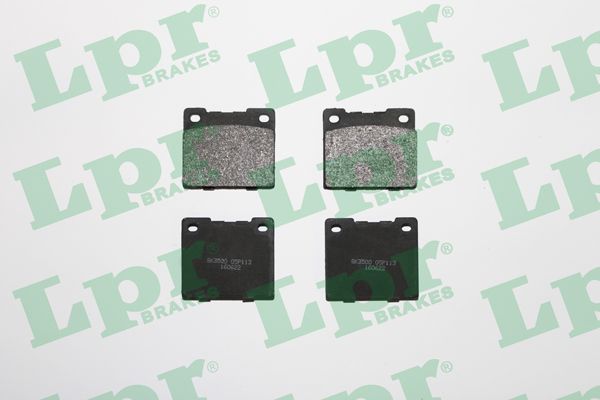 LPR Комплект тормозных колодок, дисковый тормоз 05P113