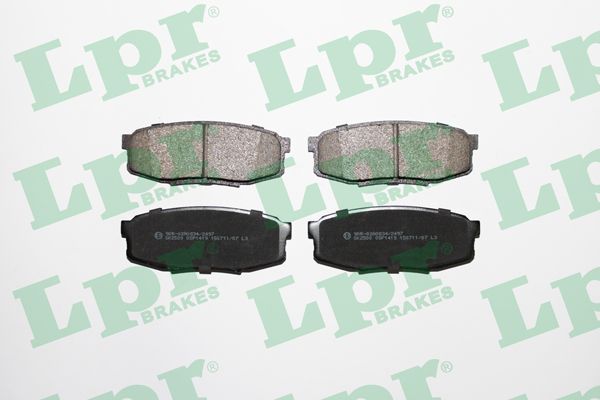 LPR Комплект тормозных колодок, дисковый тормоз 05P1419