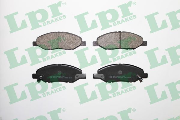LPR Комплект тормозных колодок, дисковый тормоз 05P1497