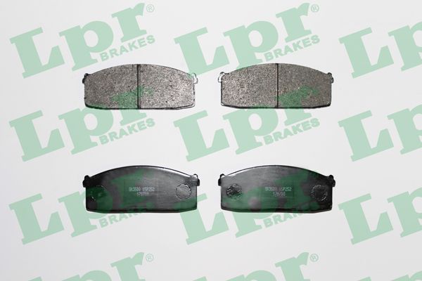 LPR Комплект тормозных колодок, дисковый тормоз 05P252