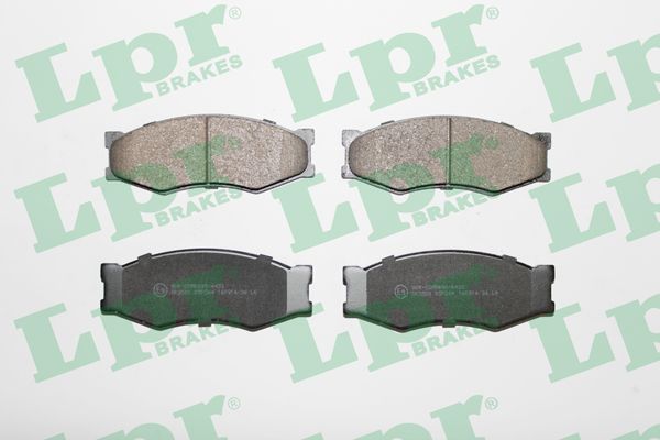 LPR Комплект тормозных колодок, дисковый тормоз 05P264
