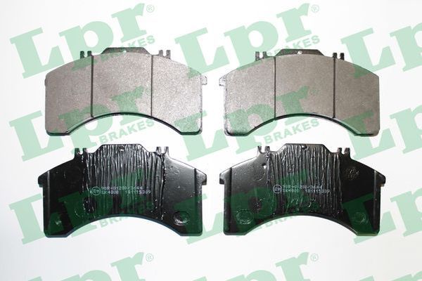 LPR Комплект тормозных колодок, дисковый тормоз 05P309