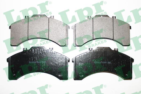 LPR Комплект тормозных колодок, дисковый тормоз 05P473
