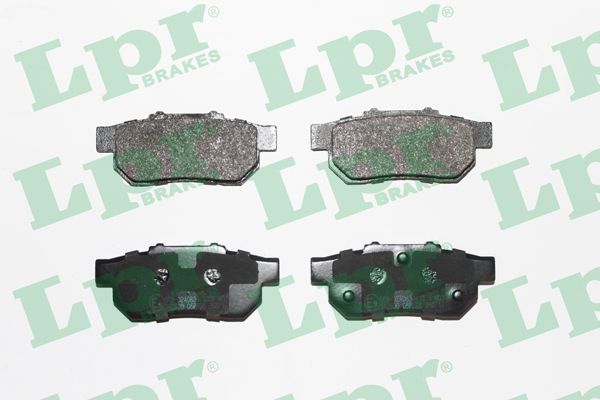 LPR Комплект тормозных колодок, дисковый тормоз 05P505