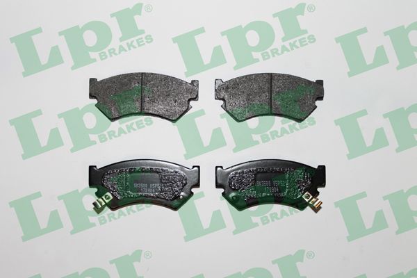 LPR Комплект тормозных колодок, дисковый тормоз 05P521