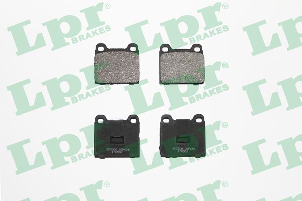 LPR Комплект тормозных колодок, дисковый тормоз 05P659