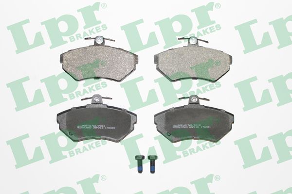 LPR Комплект тормозных колодок, дисковый тормоз 05P718