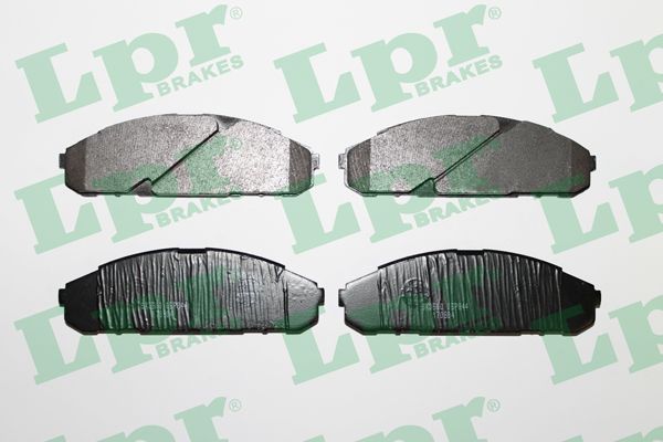 LPR Комплект тормозных колодок, дисковый тормоз 05P844