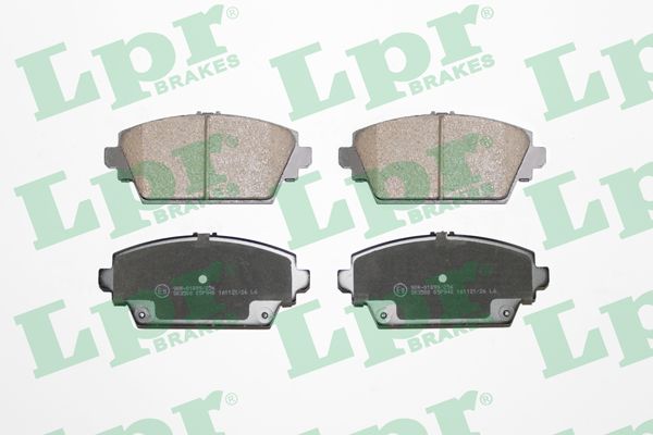 LPR Комплект тормозных колодок, дисковый тормоз 05P940