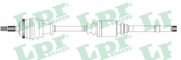 LPR Приводной вал DS16182