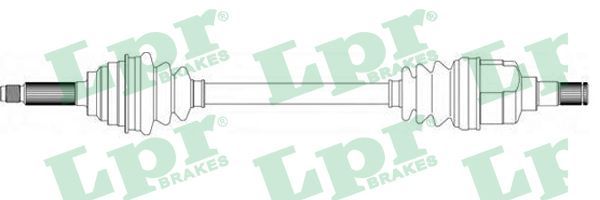 LPR Приводной вал DS19012