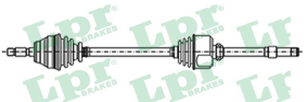 LPR Приводной вал DS28082