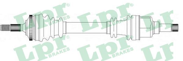 LPR Приводной вал DS38140