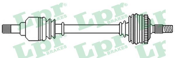 LPR Приводной вал DS52359
