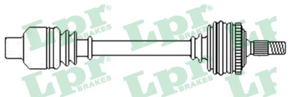 LPR Приводной вал DS52576