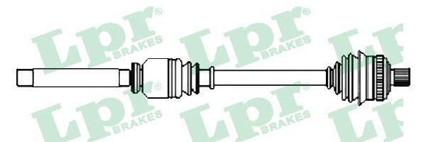 LPR Приводной вал DS52630