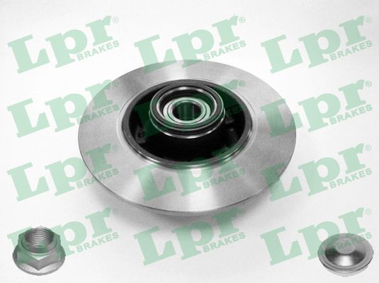 LPR Тормозной диск R1055PCA