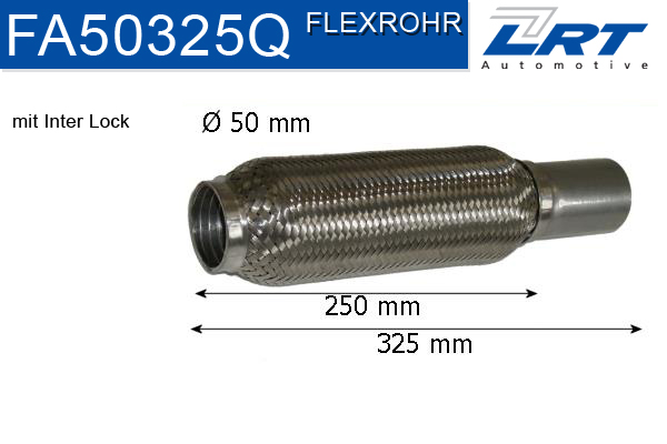 LRT Гофрированная труба, выхлопная система FA50325Q