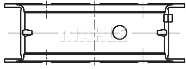 MAHLE Подшипник коленвала 001 FL 10168 000