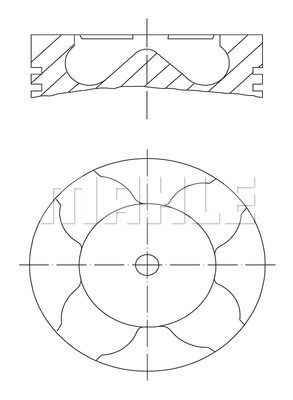 MAHLE Virzulis 010 16 02