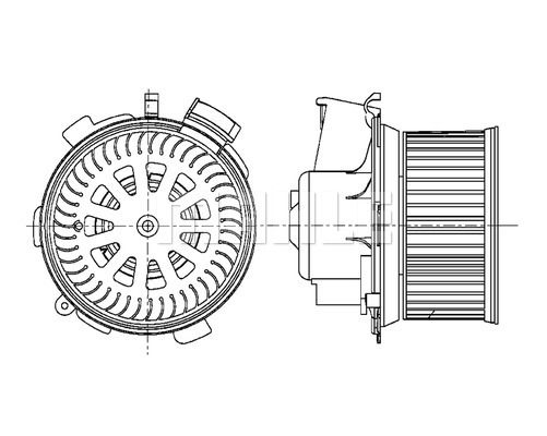 MAHLE Salona ventilators AB 66 000P