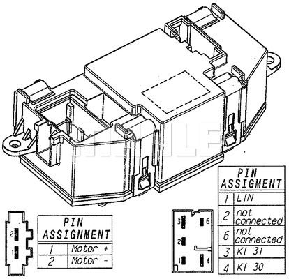 MAHLE Regulators, Salona ventilators ABR 56 000P