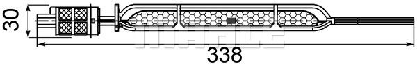 MAHLE Осушитель, кондиционер AD 98 000S