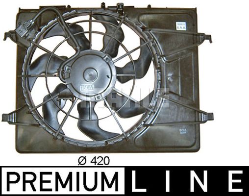 MAHLE Ventilators, Motora dzesēšanas sistēma CFF 265 000P