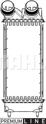 MAHLE Интеркулер CI 367 000P