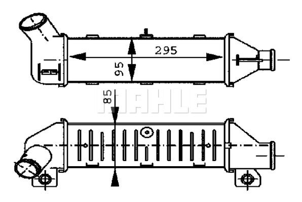 MAHLE Starpdzesētājs CI 60 000P