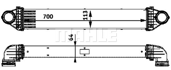 MAHLE Starpdzesētājs CI 84 000P