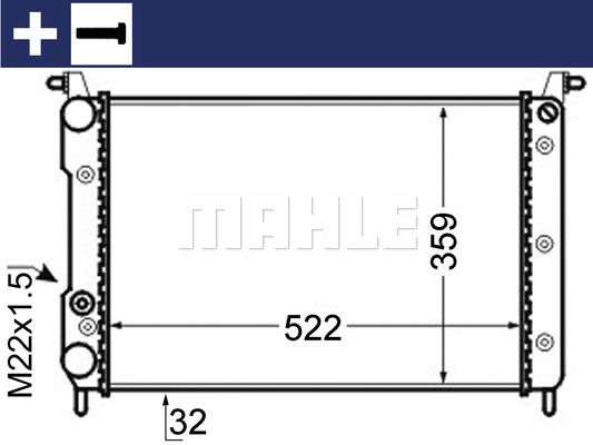 MAHLE Radiators, Motora dzesēšanas sistēma CR 130 000S