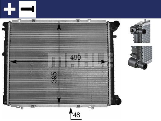 MAHLE Radiators, Motora dzesēšanas sistēma CR 152 000S