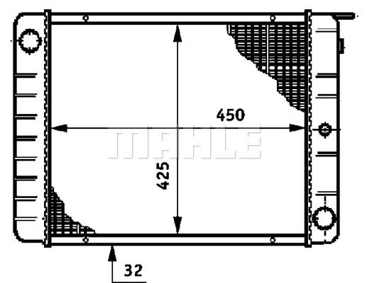 MAHLE Radiators, Motora dzesēšanas sistēma CR 652 000S