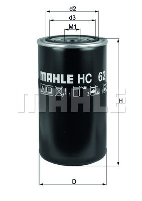 MAHLE Hidrofiltrs, Automātiskā pārnesumkārba HC 62