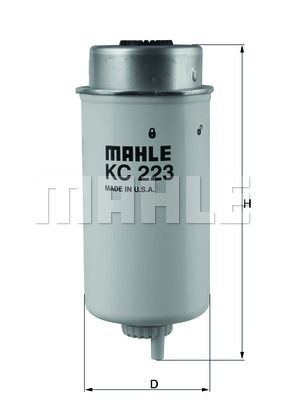 MAHLE Топливный фильтр KC 223