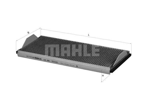 MAHLE Фильтр, воздух во внутренном пространстве LAK 358