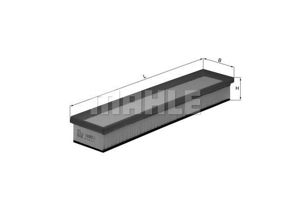 MAHLE Gaisa filtrs LX 1604