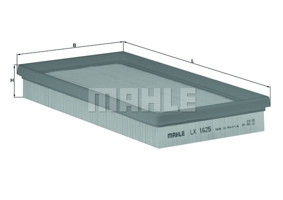 MAHLE Gaisa filtrs LX 1625