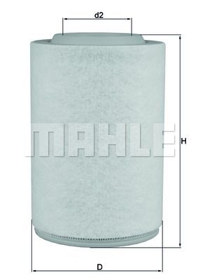 MAHLE Воздушный фильтр LX 3286