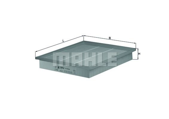 MAHLE Gaisa filtrs LX 444