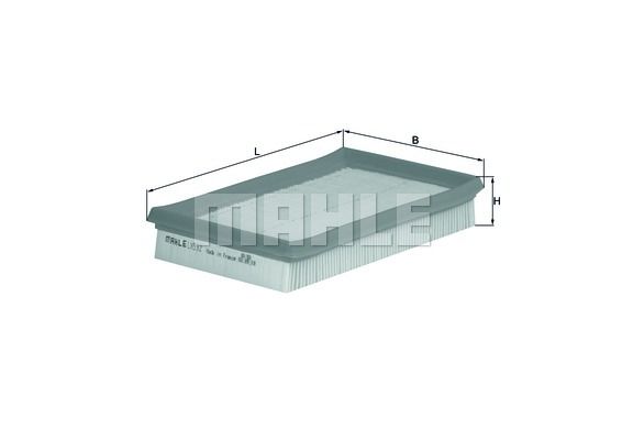 MAHLE Воздушный фильтр LX 532