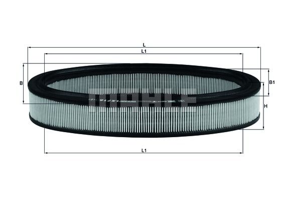 MAHLE Gaisa filtrs LX 716