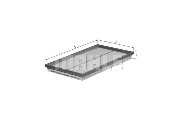 MAHLE Gaisa filtrs LX 781